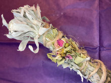 Load image into Gallery viewer, White Sage, Lavender &amp; Calendula Smudge Bundles
