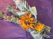 Load image into Gallery viewer, White Sage, Lavender &amp; Calendula Smudge Bundles
